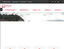 Tablet Screenshot of cardenalspinolahuelva.es